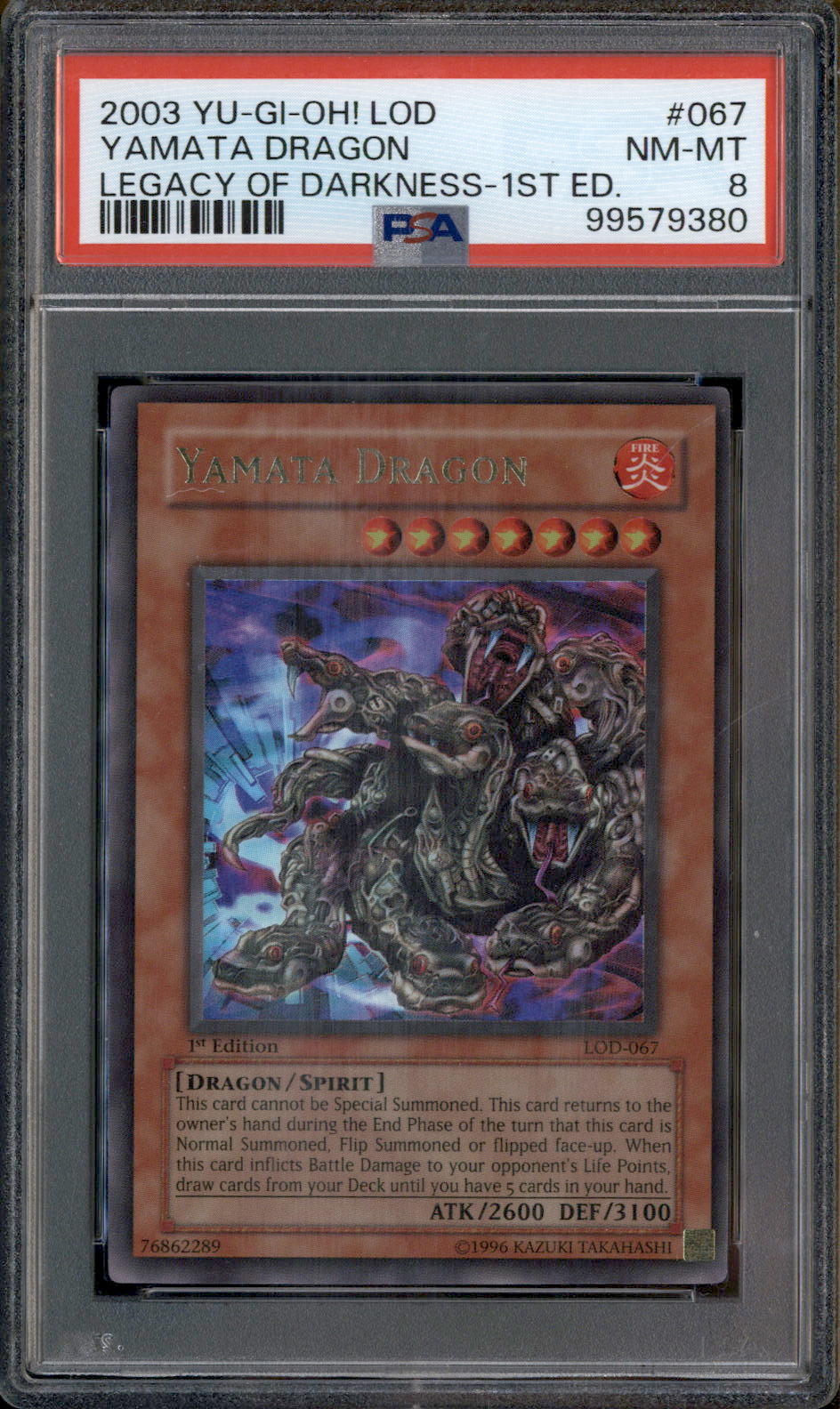 2003 YU-GI-Oh! Lod-Legacy of Darkness 1st Edition #67 Yamata