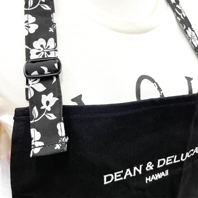 楽天市場】【DEAN&DELUCA】ハワイ限定 エプロン 首紐調整タイプ 黒