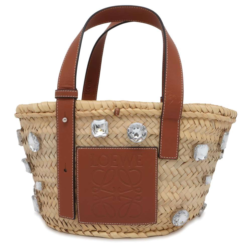 楽天市場】ロエベ ハンドバッグ バスケット ビジュー付き スモール