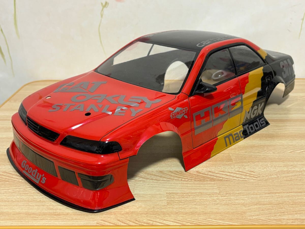 送料無料 1/10 RC ART トヨタ マーク2 JZX100 ドリフト ラジコンボディ