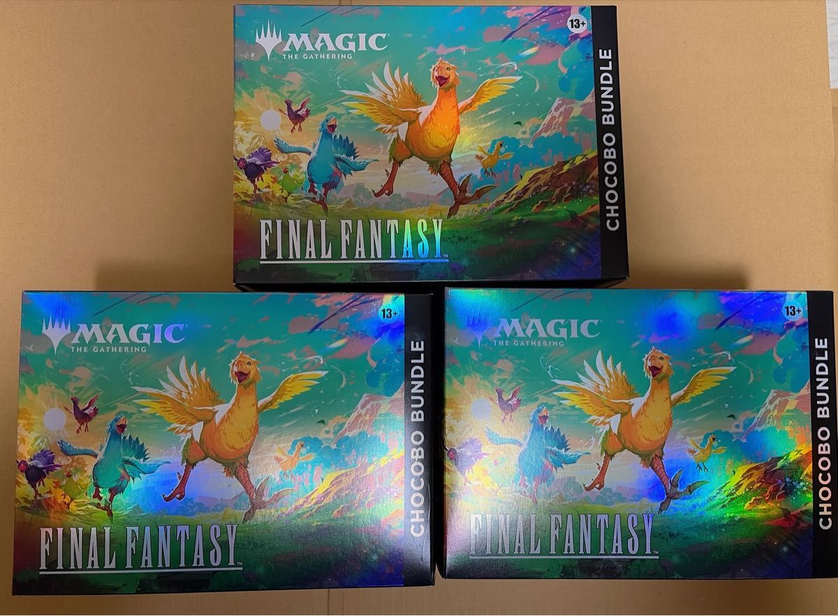 新品未開封】MTGxFINALFANTASYチョコボ・バンドル 英語版 チョコボ