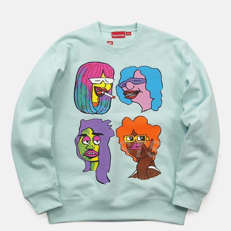 Supreme - Gonz Heads Crewneck - UG.SHAFT