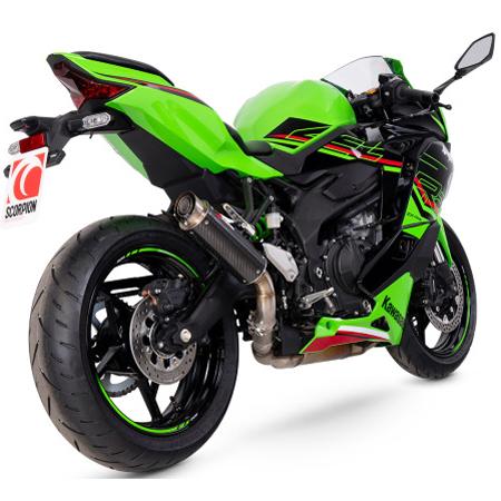 KAWASAKI カワサキ ZX-4R ZX4R 2023- スリップオン RP-1 GP 【SCORPION