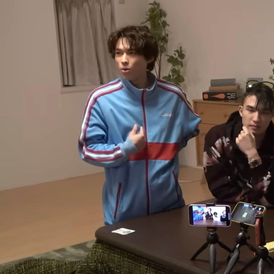 松村北斗 着用 トラックジャケット adidas - メルカリ