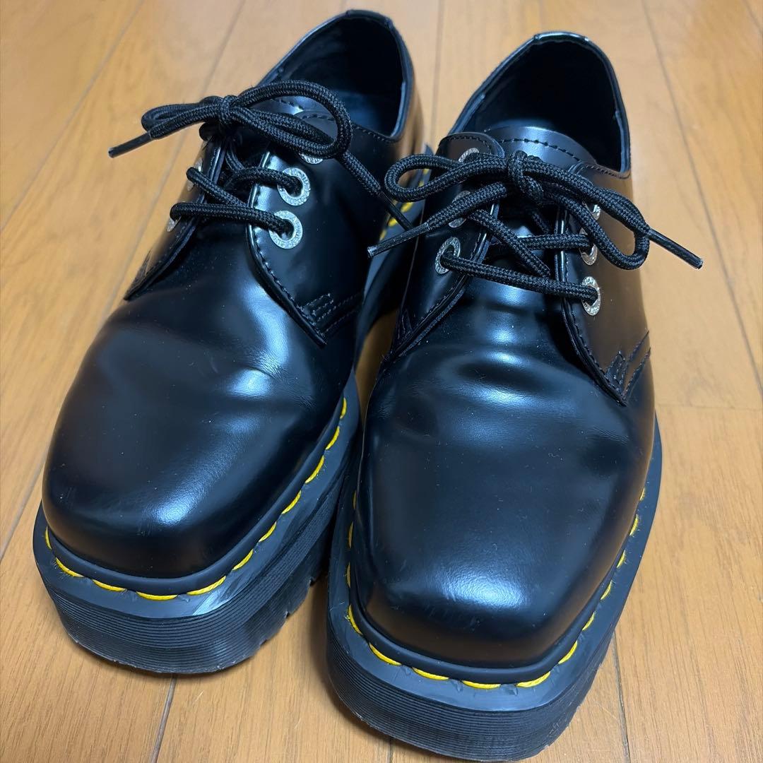 Dr. Martens ブラック 厚底ローファー ドクターマーチン Dr.Martens タッセルローファー ビーガン
