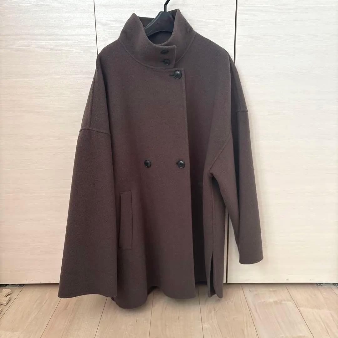 SLOBE IENA ダブルフェイススタンドコート SLOBE IENA（スローブイエナ）の「ダブルフェイススタンドコート